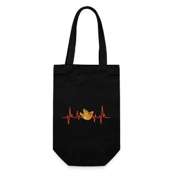 Krabben Rangoon Crab Rangoon - Geschenkbeutel für Flaschen - Schwarz - Vorne