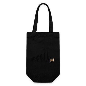 Chien de berger Shetland - Sac à bouteille - noir - Devant