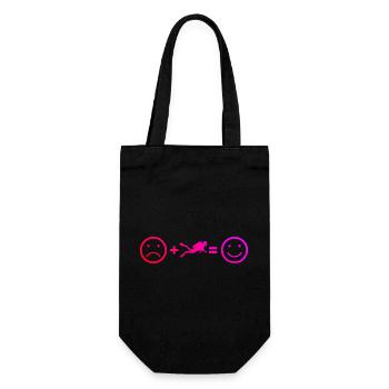 Idée cadeau pour un plongeur avec plongée sous-marine - Sac à bouteille - noir - Devant