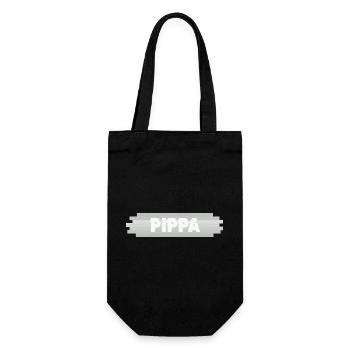 Geburtstag Pippa - Geschenkbeutel für Flaschen - Schwarz - Vorne