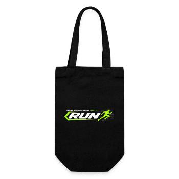 RUN Sprint Neon Racing Logo - Gift Bag for Bottles - black - Front
