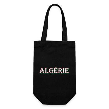 Algérie Idée cadeau Algérie - Sac à bouteille - noir - Devant