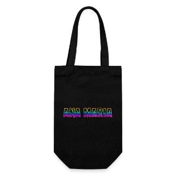 Ana Maria RS Rainbow - Gift Bag for Bottles - black - Front