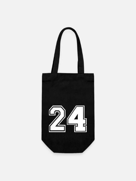 24 - Gift Bag for Bottles - black