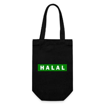 Halal - Sac à bouteille - noir - Devant