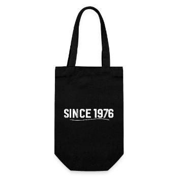 Legendär seit 1976 geburtstagsgeschenk 1976 - Geschenkbeutel für Flaschen - Schwarz - Vorne