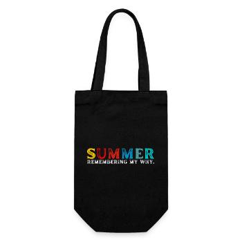 Funny Summer Break Quote Remembering My Why - Sac à bouteille - noir - Devant