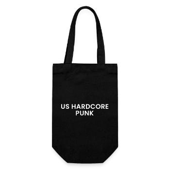 US Hardcore Punk - Geschenkbeutel für Flaschen - Schwarz - Vorne
