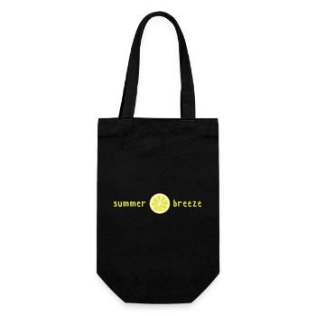 Summer Breeze - Gift Bag for Bottles - black - Front