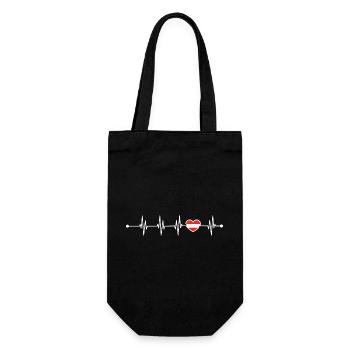 Please provide design details - Gift Bag for Bottles - black - Front