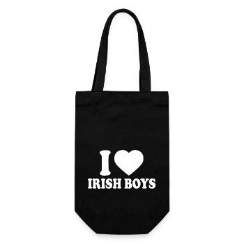 I love irish boys - Sac à bouteille - noir - Devant
