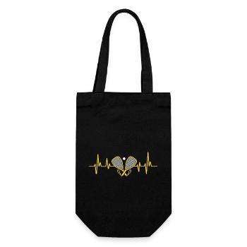 Joueur de racquetball Racquetball - Sac à bouteille - noir - Devant