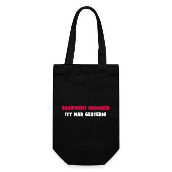 Equipment Manager - Geschenkbeutel für Flaschen - Schwarz - Vorne