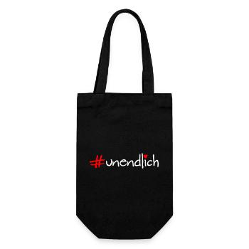 infinite - Gift Bag for Bottles - black - Front