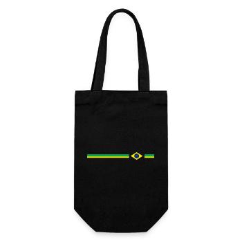 Brazil Design logo - Sac à bouteille - noir - Devant