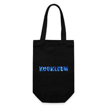 Chilly for everyone who is cold # - Gift Bag for Bottles - black - Front