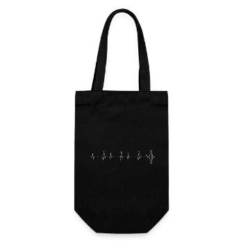 Veuillez fournir l’image du design - Sac à bouteille - noir - Devant
