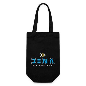 Jena District East - Gift Bag for Bottles - black - Front