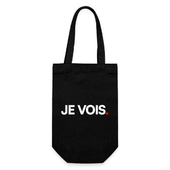 Je vois - Sac à bouteille - noir - Devant