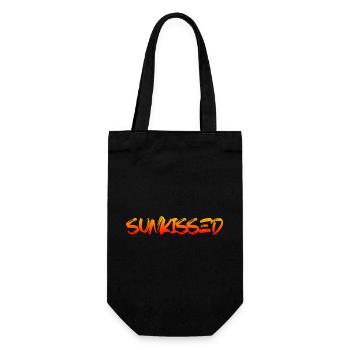 Sunkissed - Geschenkbeutel für Flaschen - Schwarz - Vorne