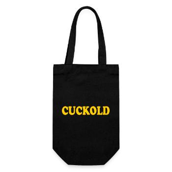 Cuckold - Gift Bag for Bottles - black - Front