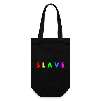 Slave - Gift Bag for Bottles - black - Front