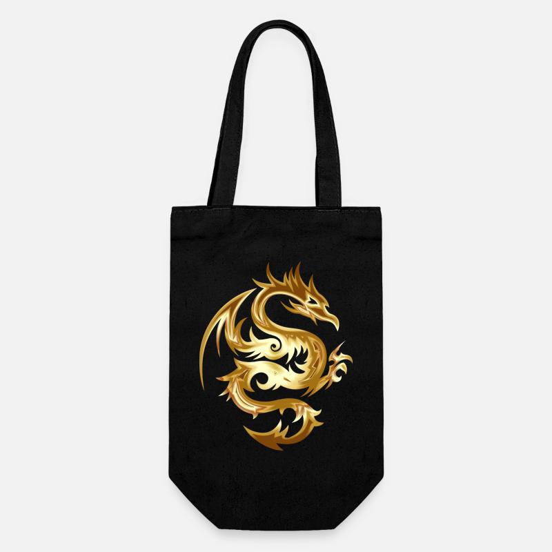 Dragons - Sac à bouteille - noir
