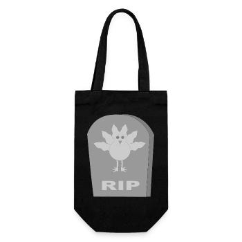 Alternative gothique mort Noël Turquie RIP - Sac à bouteille - noir - Devant