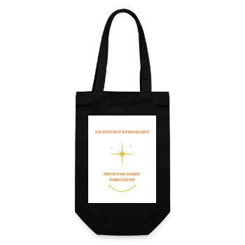 Un instant étincelant pour une année fabuleuse - Sac à bouteille - noir - Devant