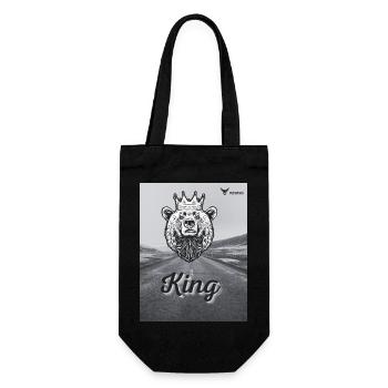 Roi - Sac à bouteille - noir - Devant