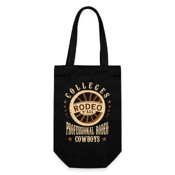Universities Rodeo - Gift Bag for Bottles - black - Front