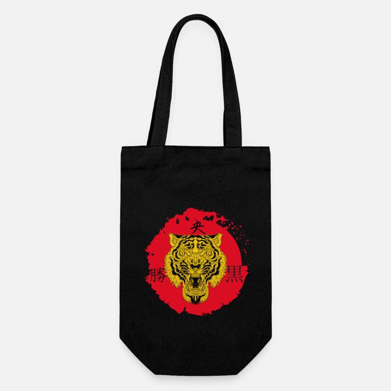 Tiger_Roar - Sac à bouteille - noir