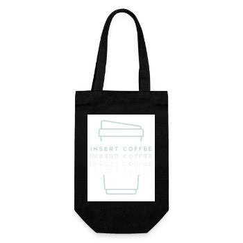 Insert Coffee Cup 2 LHTPHTBWT - Geschenkbeutel für Flaschen - Schwarz - Vorne