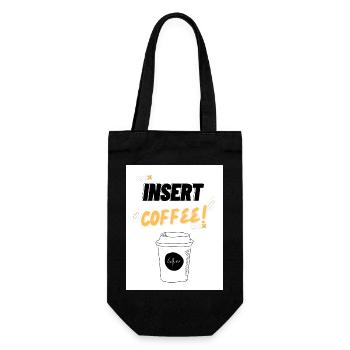 Insert Coffee LSHYBW - Geschenkbeutel für Flaschen - Schwarz - Vorne