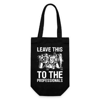 E-Sports Gambler Games - Gift Bag for Bottles - black - Front
