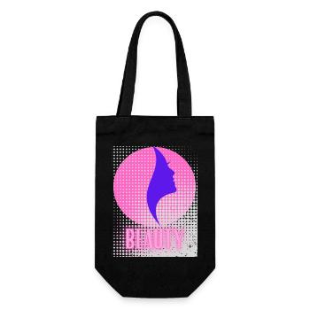 women - Geschenkbeutel für Flaschen - Schwarz - Vorne
