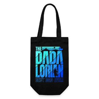 The Dadalorian - Bleu - Meilleur papa ! - Sac à bouteille - noir - Devant