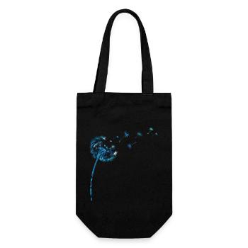 Dandelion - Gift Bag for Bottles - black - Front