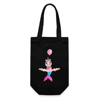 Fly with your dreams - Geschenkbeutel für Flaschen - Schwarz - Vorne