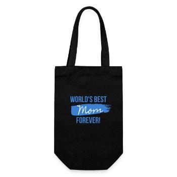 La meilleure maman du monde pour toujours! - Sac à bouteille - noir - Devant