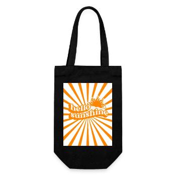Été rétro - Sac à bouteille - noir - Devant