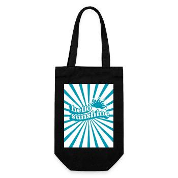 Été rétro - Sac à bouteille - noir - Devant