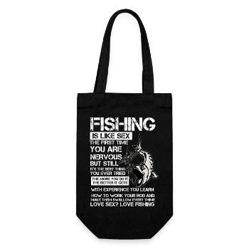 PÊCHE - Sac à bouteille - noir - Devant