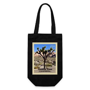 Joshua Tree National Park - Gift Bag for Bottles - black - Front