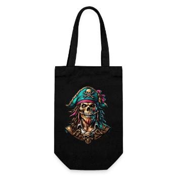 Pirate - Sac à bouteille - noir - Devant