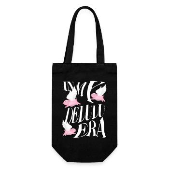 À l’époque de delulu - Sac à bouteille - noir - Devant