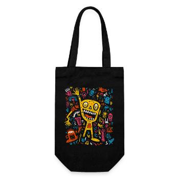 Skater Specter: Halloween Pop Tee - Sac à bouteille - noir - Devant