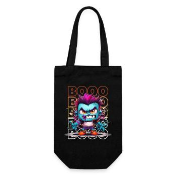 Chibi Bolt & Booo! Cousu géant Tee ! - Sac à bouteille - noir - Devant