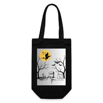 Halloween's Hello Vienna - Gift Bag for Bottles - black - Front