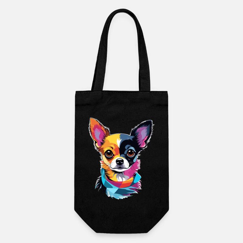 Chihuahua - Sac à bouteille - noir
